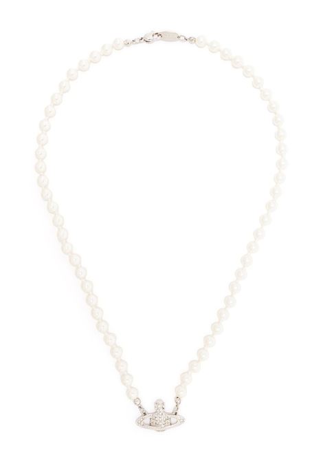 orb necklace woman platinum VIVIENNE WESTWOOD | 63010100-02P104-CNP104